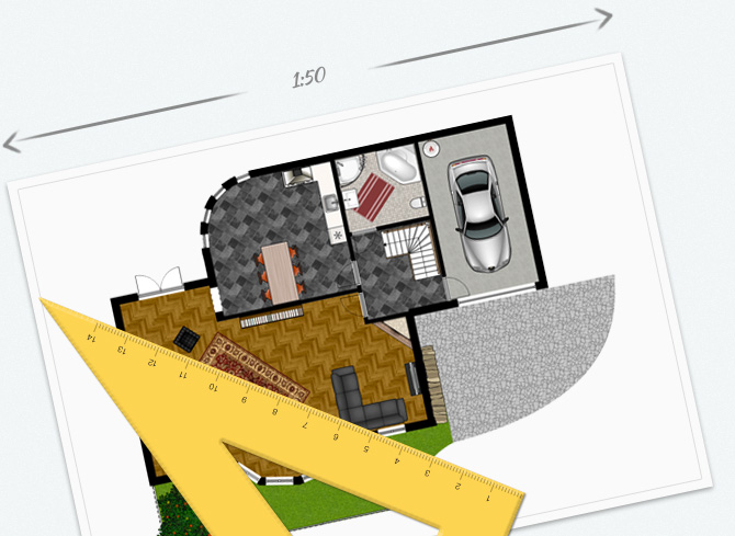 Print-to-scale